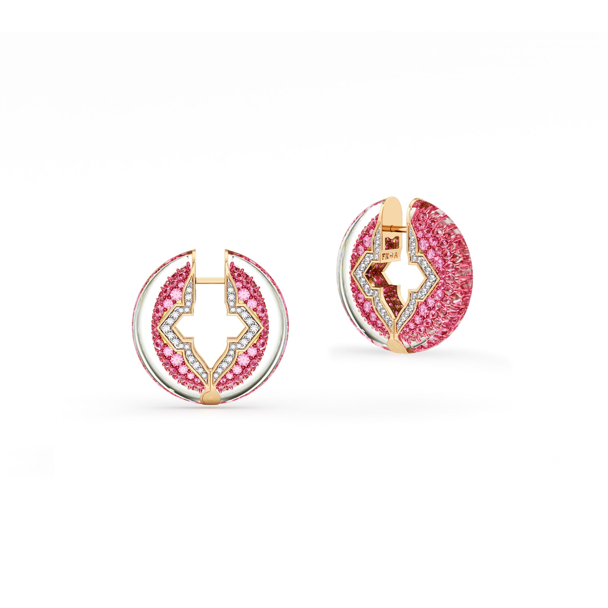 Blush Audacious Earrings