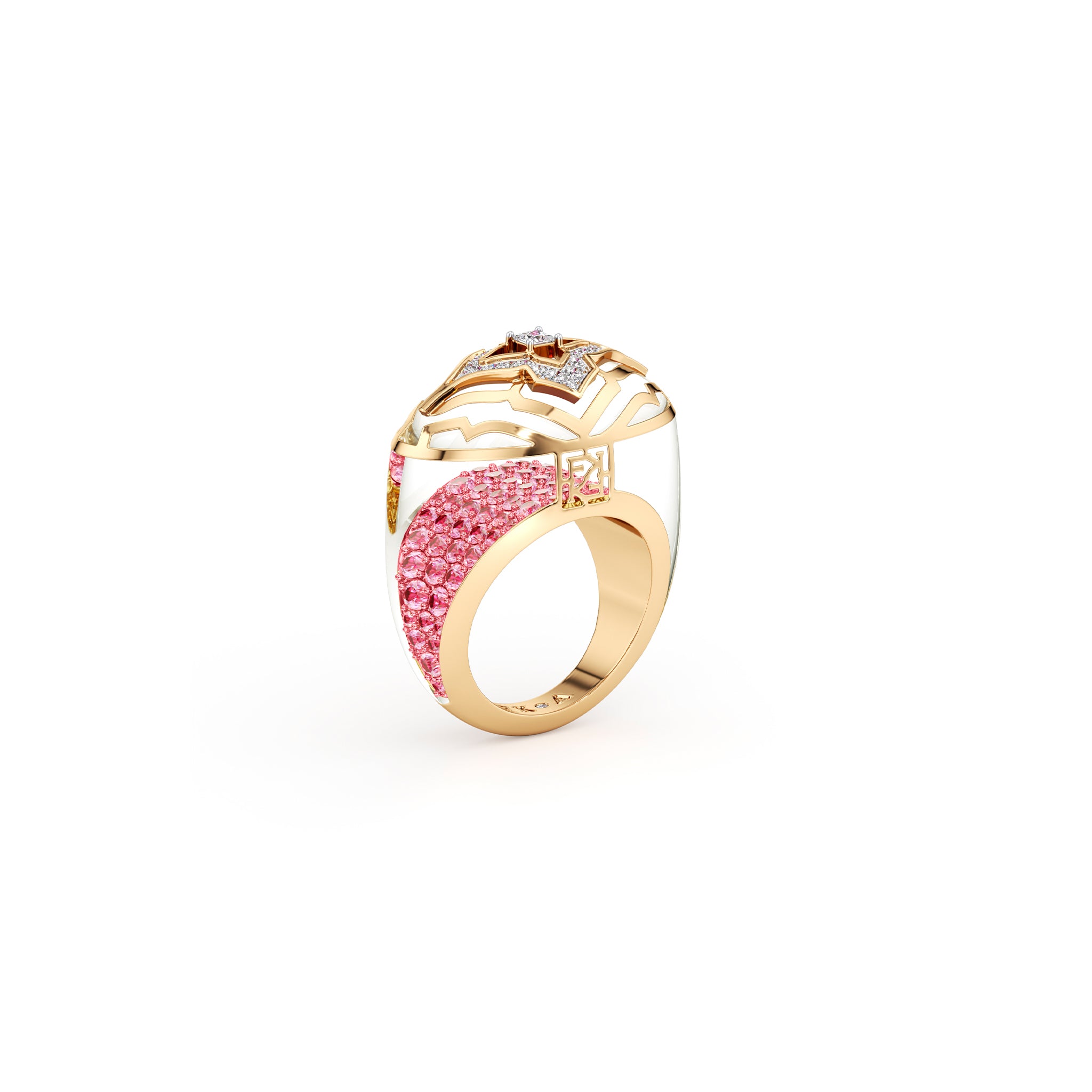 Blush Vivacious Ring