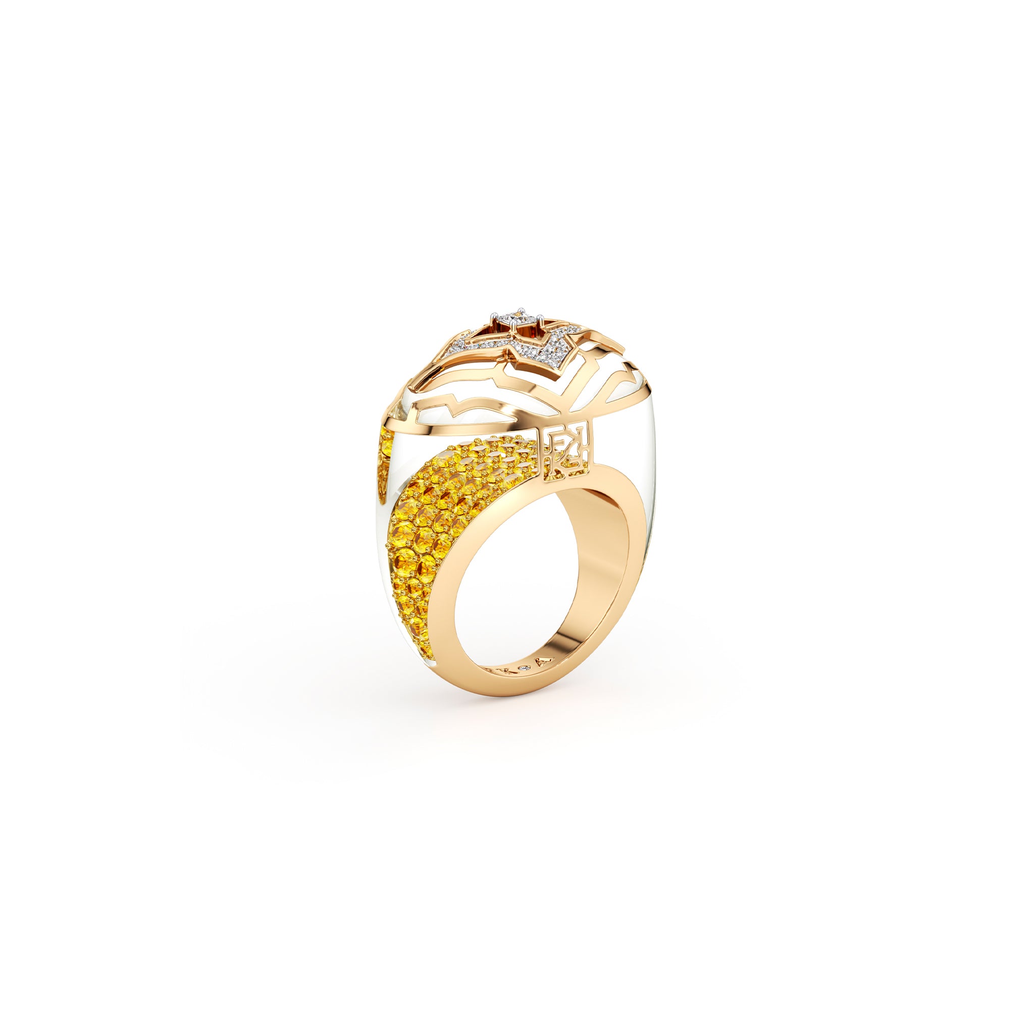 Sunset Vivacious Ring