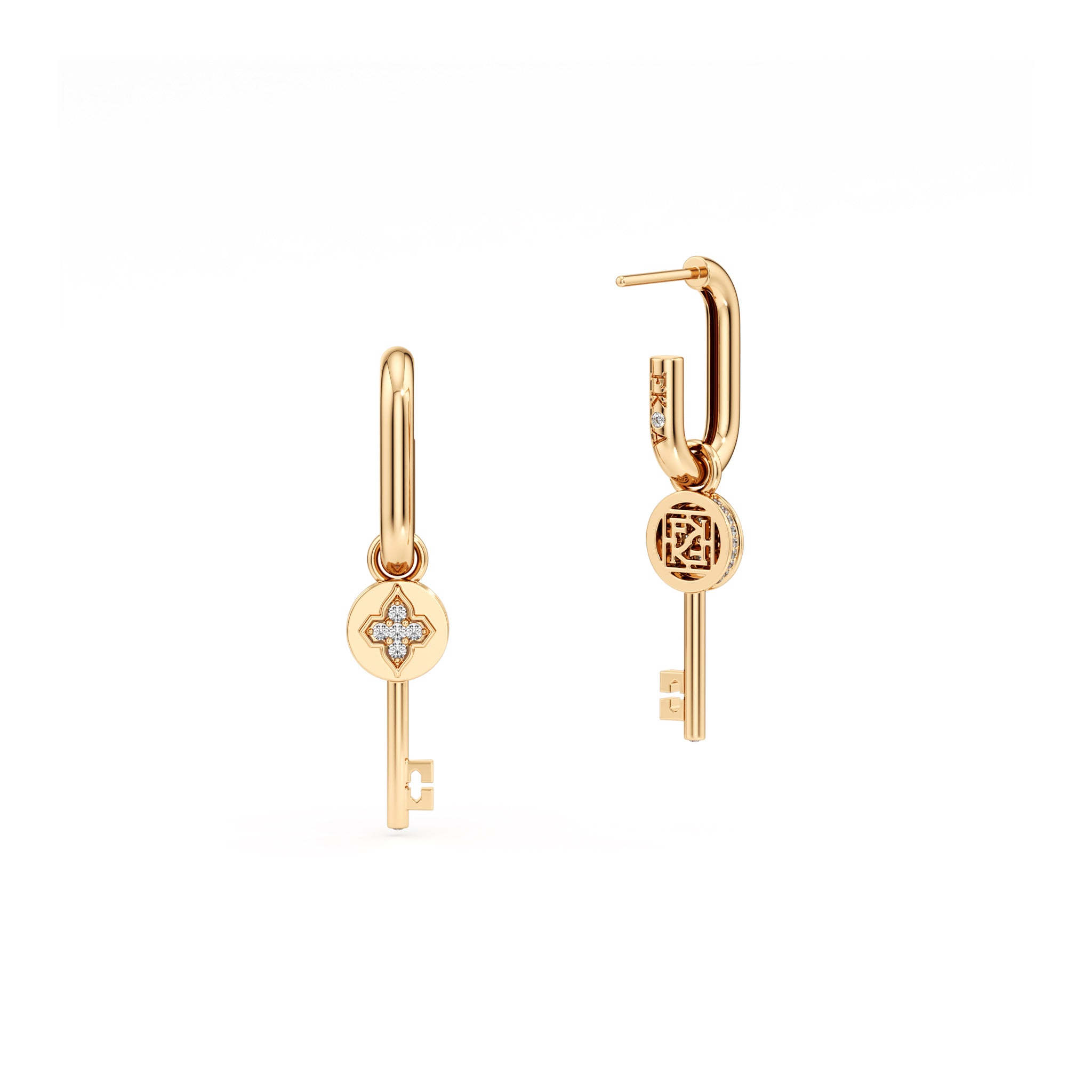 Key to Fortune Earrings