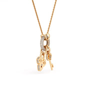 Lock & Key Pendant