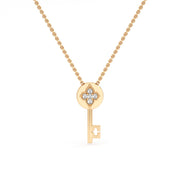 Key to Fortune Pendant