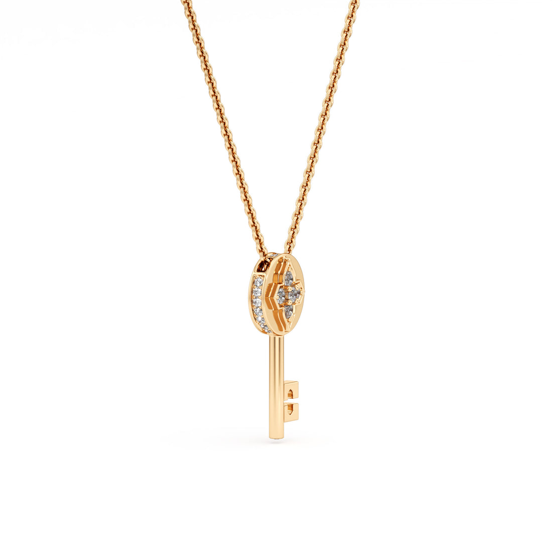 Key to Fortune Pendant