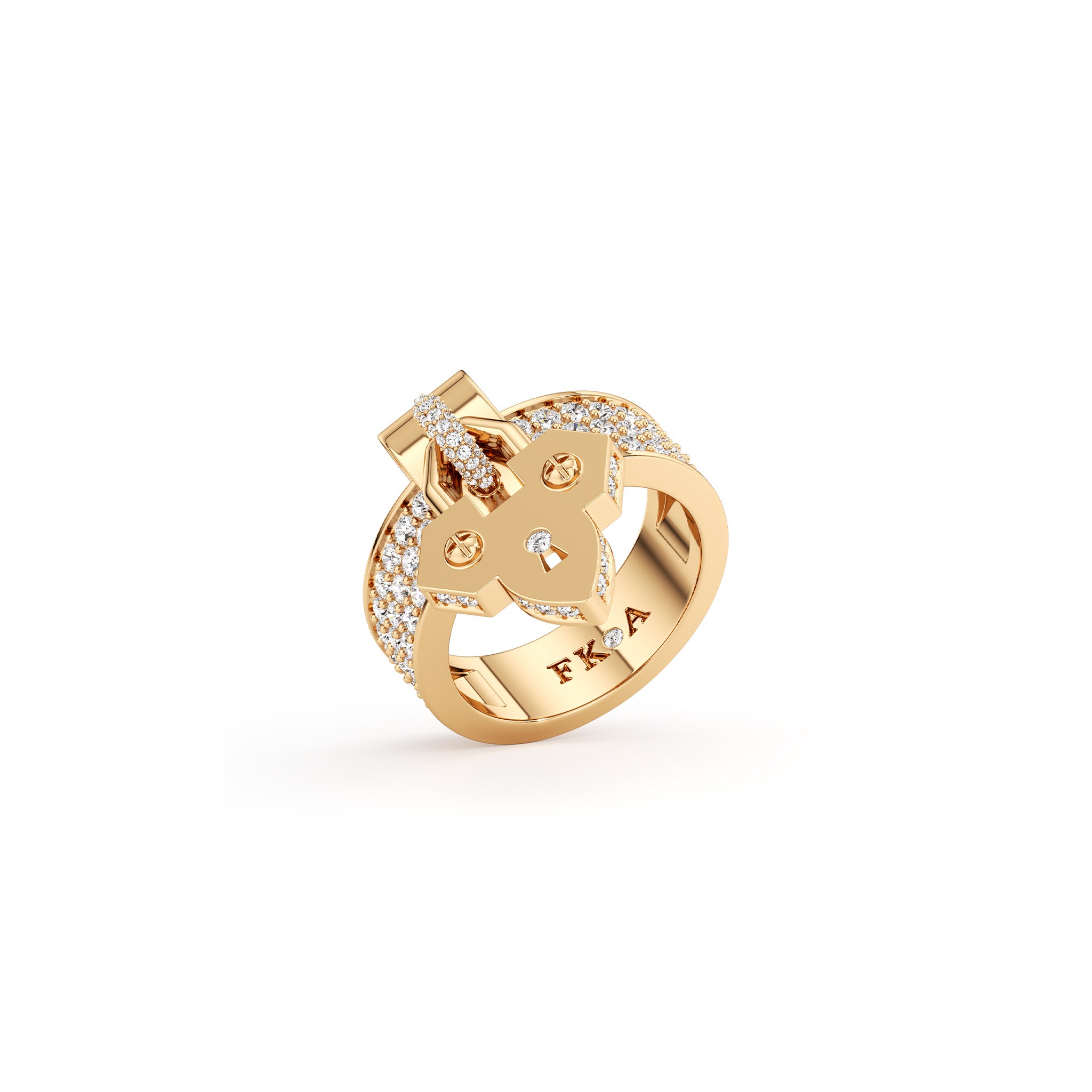 Lock of Promise Ring