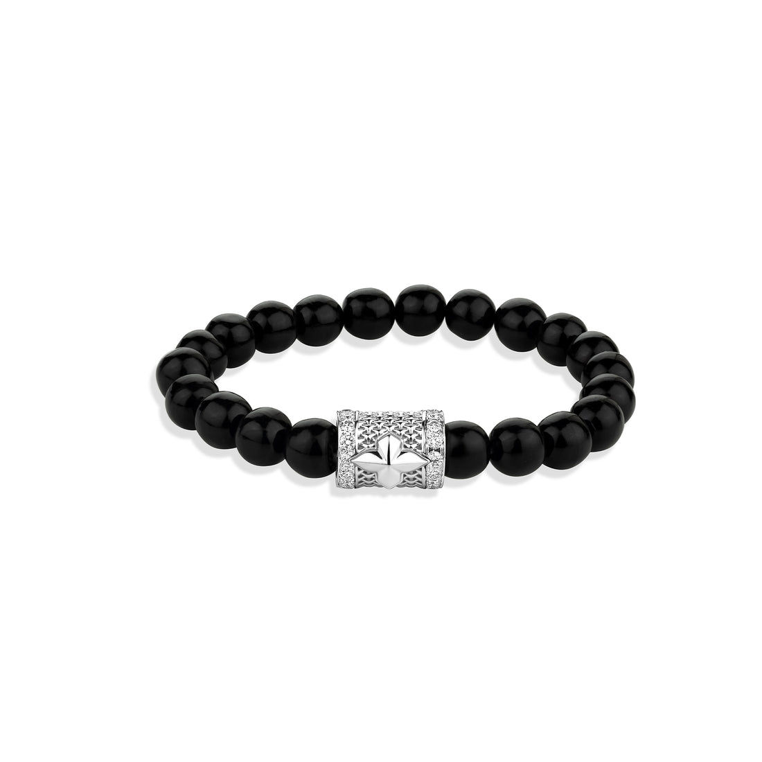 Eclipse Bead Bracelet – Onyx