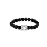 Eclipse Bead Bracelet – Onyx