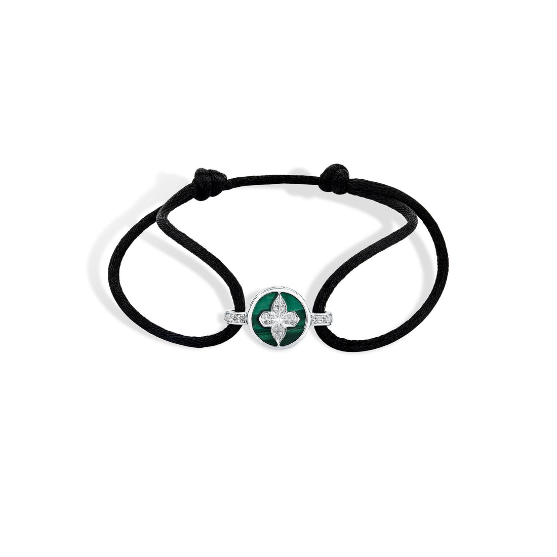 Orbit Cord Bracelet – Malachite