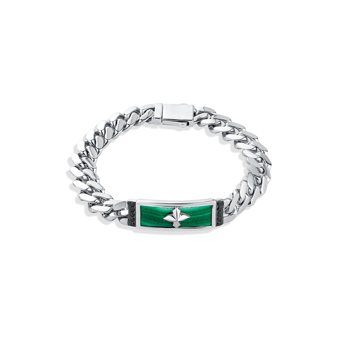 Star Link Bracelet – Malachite