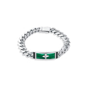 Star Link Bracelet – Malachite