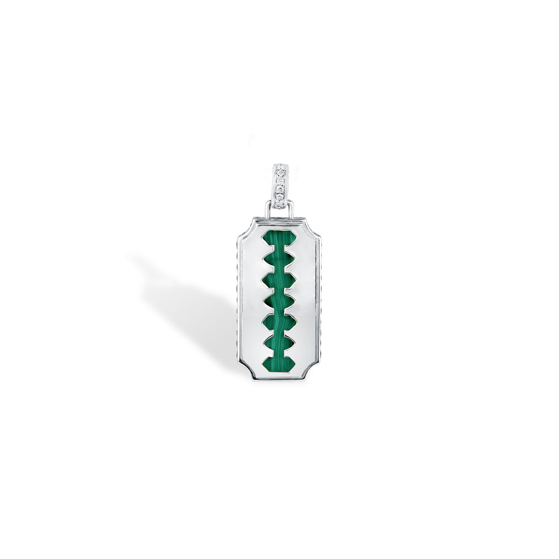 Blade Pendant – Malachite (Pendant Only)