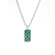 Matrix Pendant – Malachite
