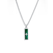 Signet Pendant – Malachite