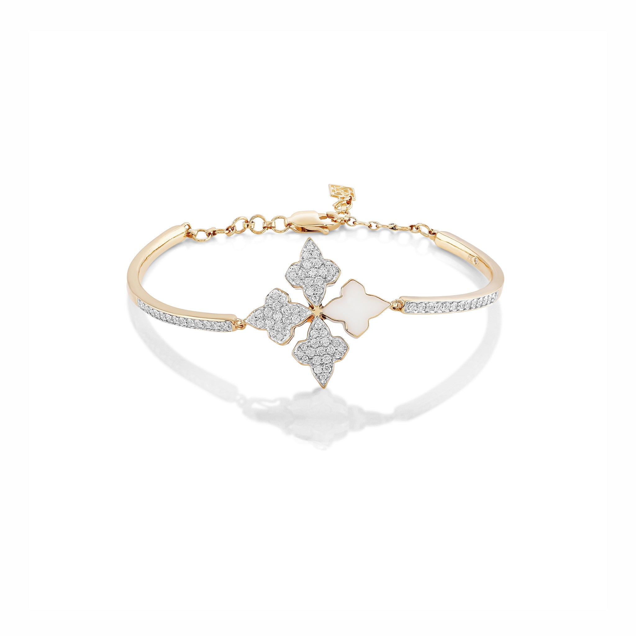 White Ceramic Stardust Bracelet