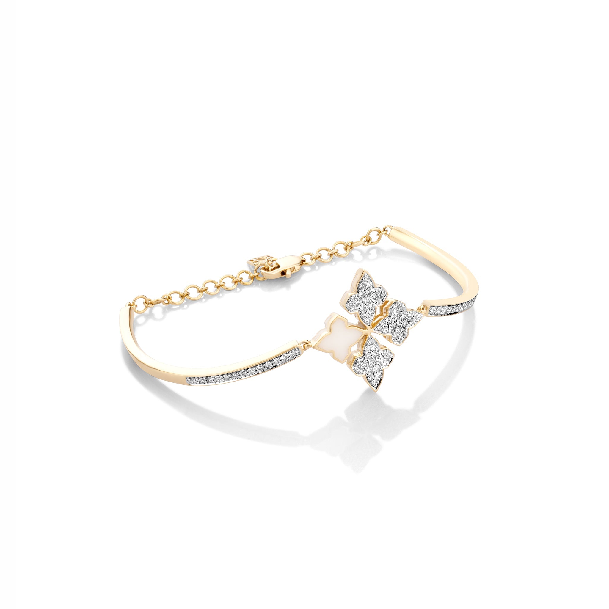 White Ceramic Stardust Bracelet