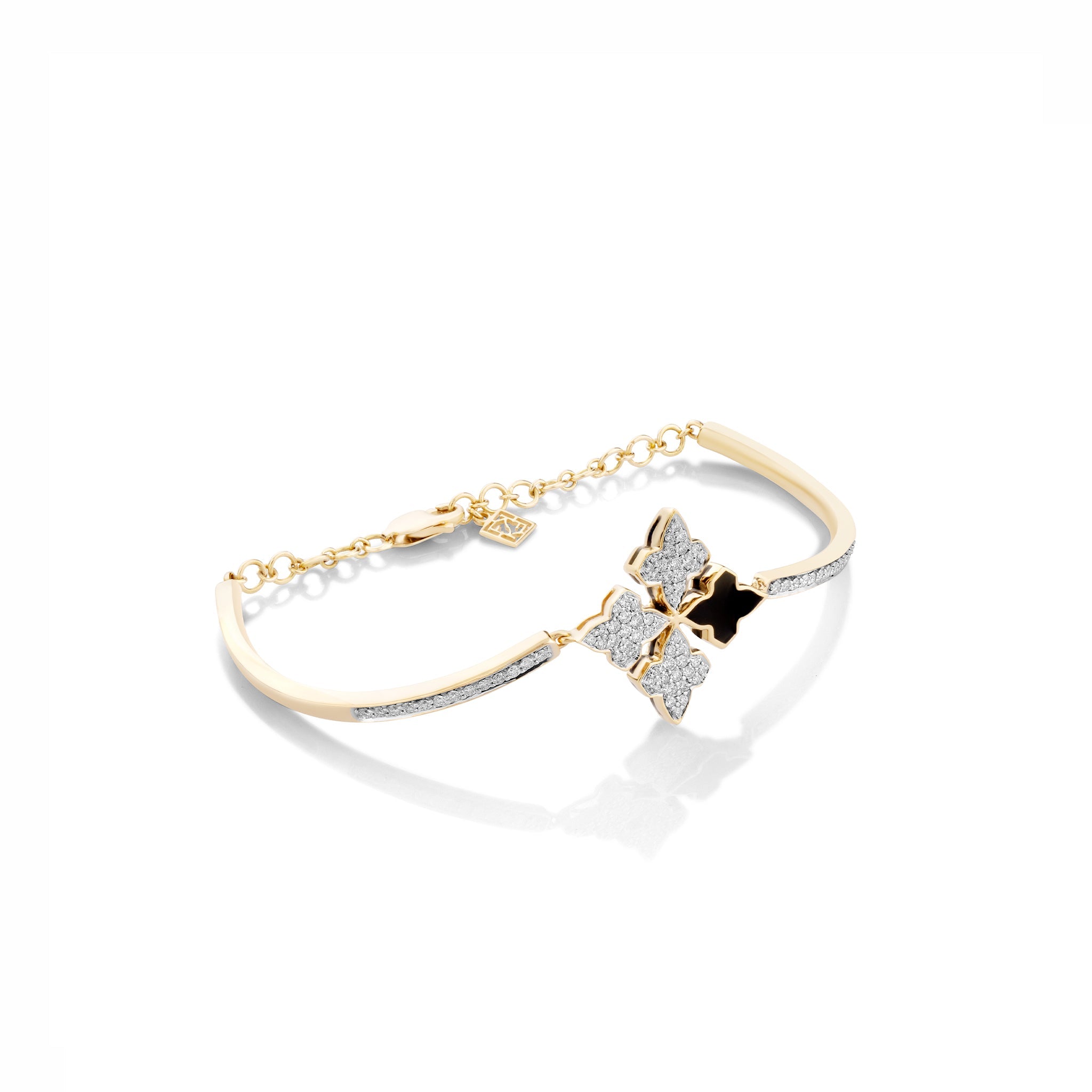 Black Ceramic Stardust Bracelet