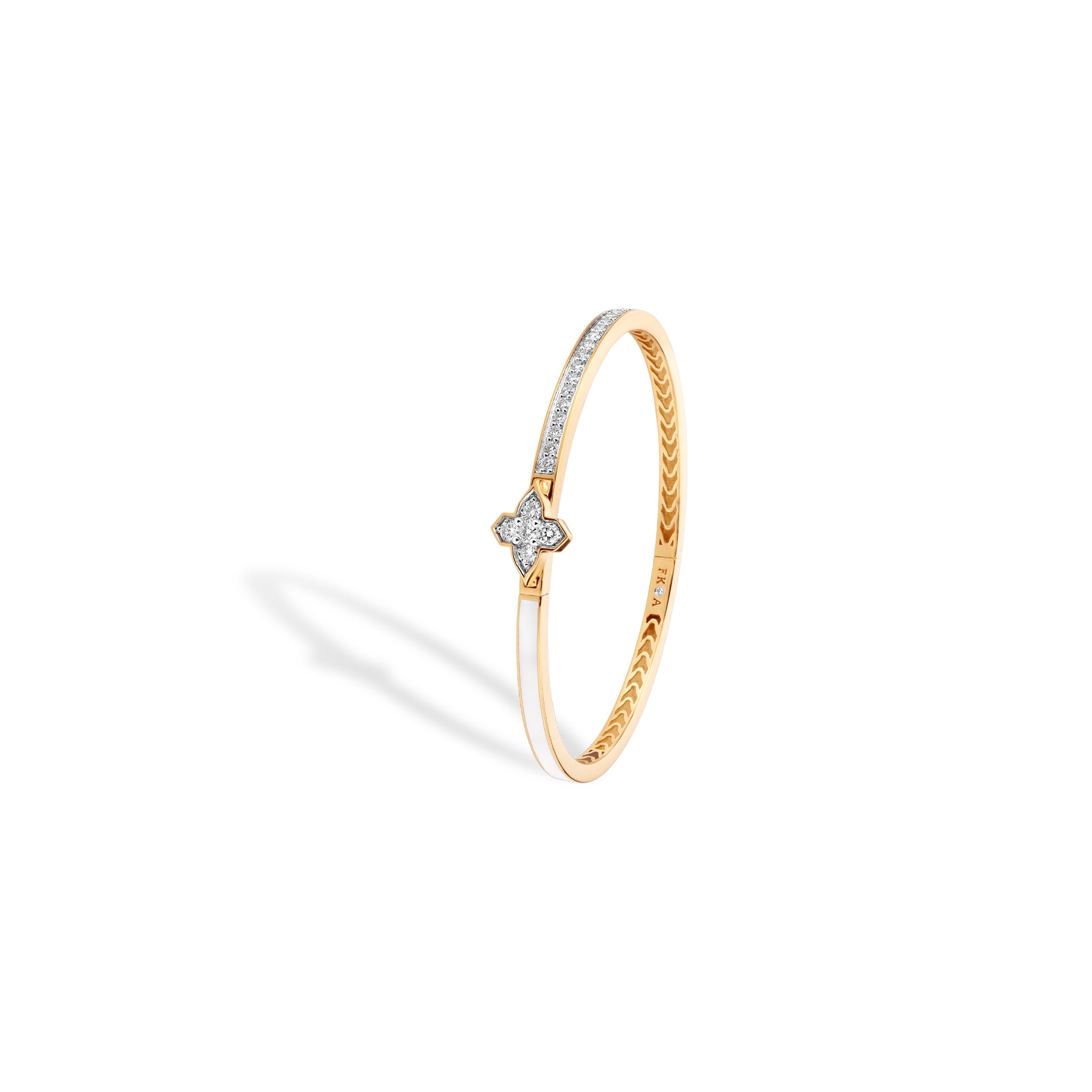 White Ceramic Sleek Bracelet