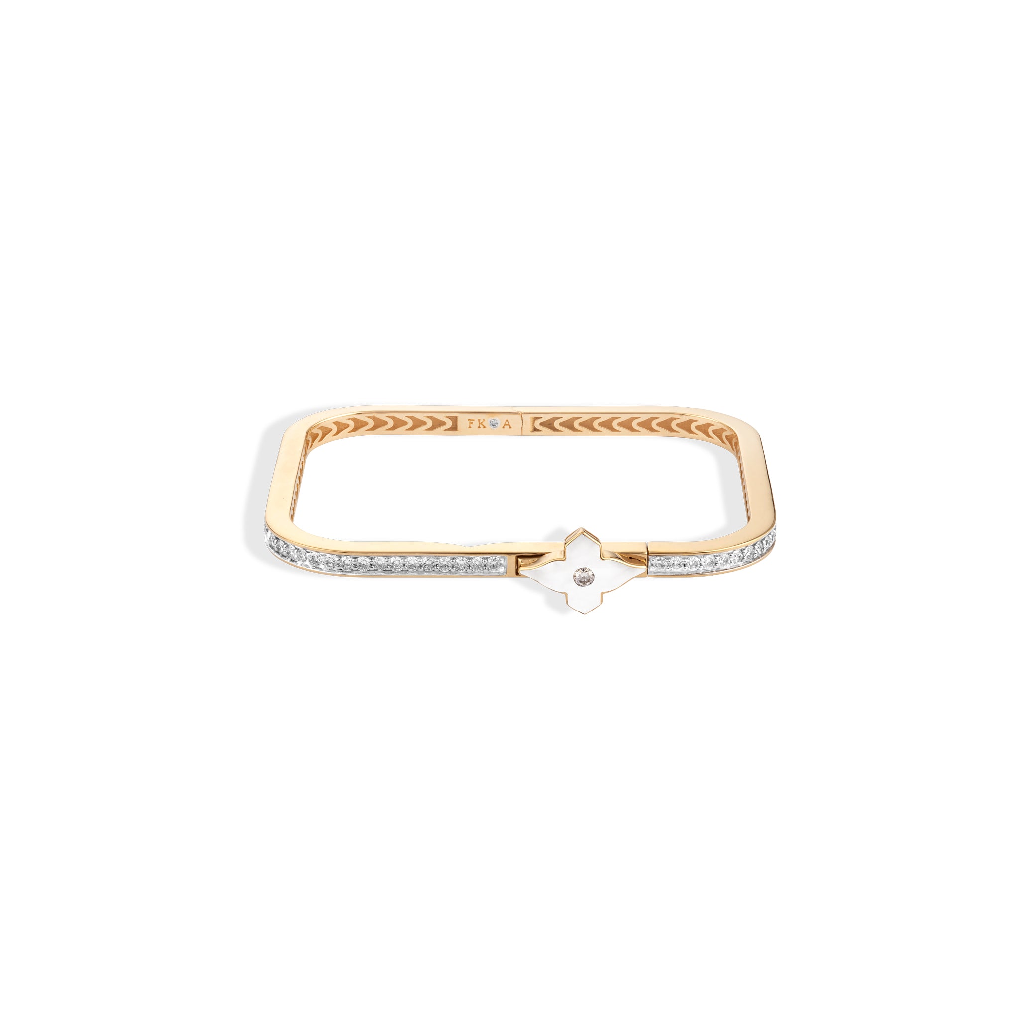 Floating Diamond Fame Bracelet