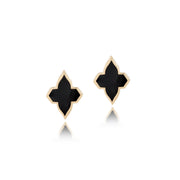 Black Ceramic Minimalistic Earring