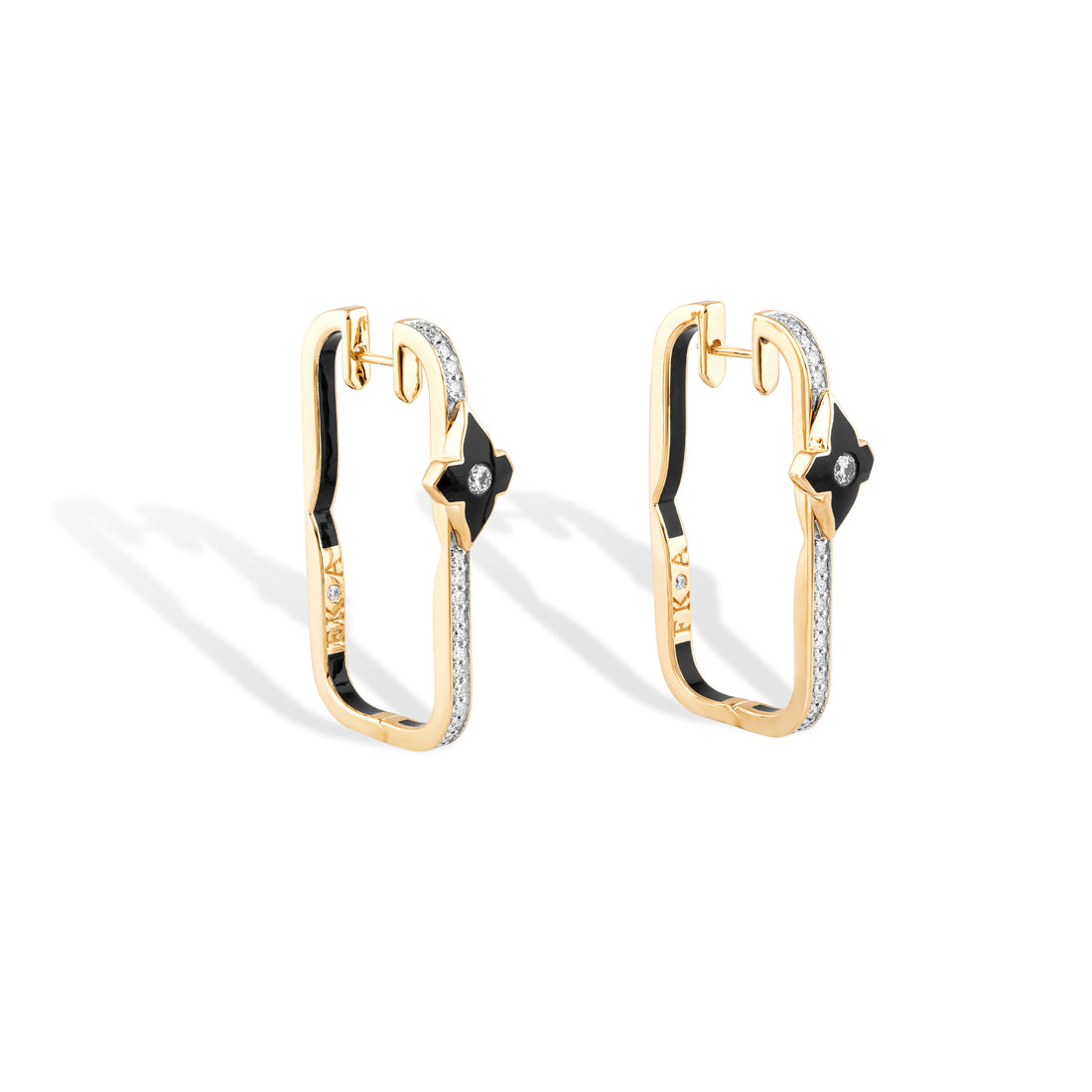Floating Diamond Fame Earrings