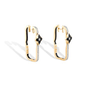 Floating Diamond Fame Earrings