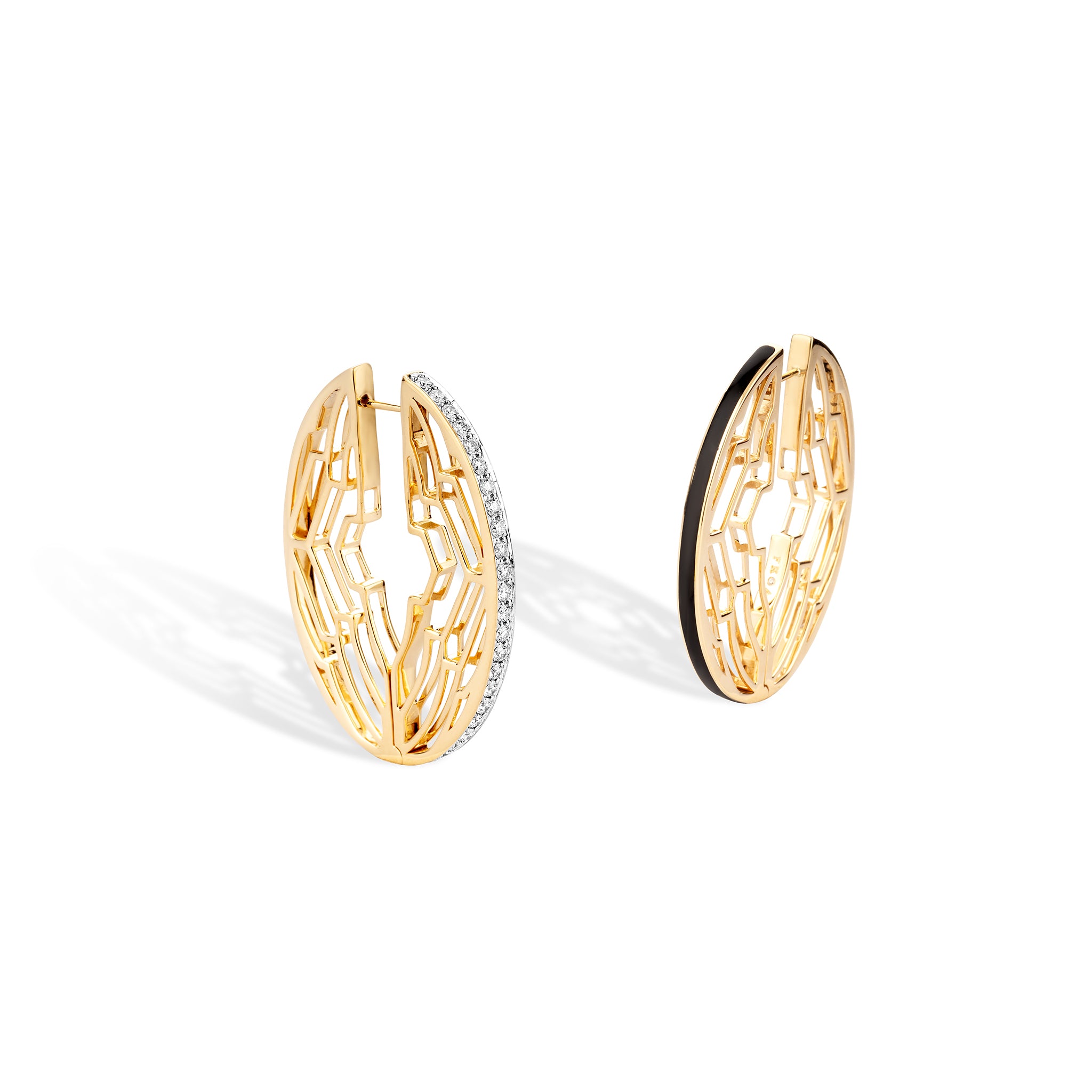 Infinite Statement Hoop Earrings
