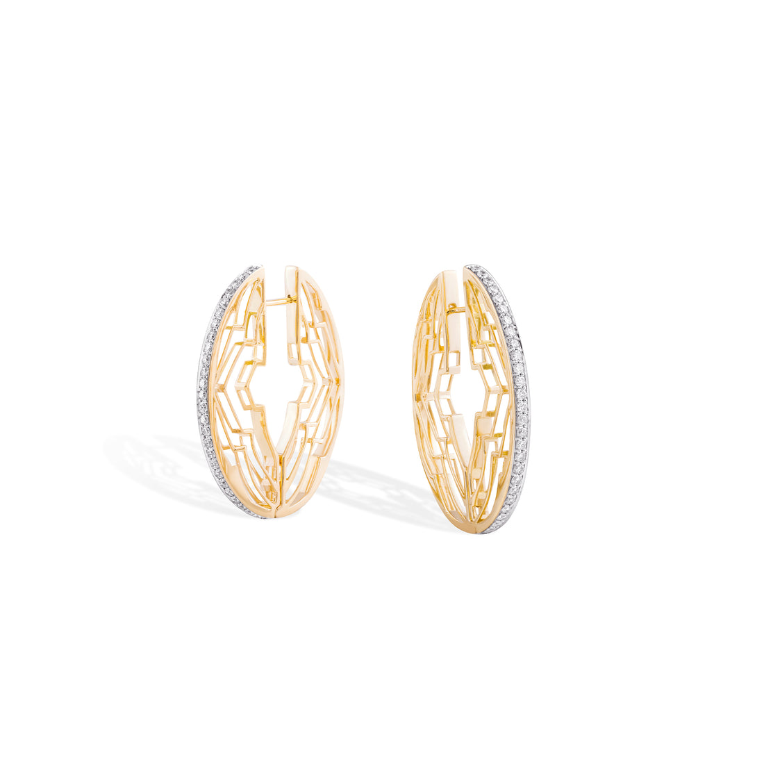 Infinite Statement Mini Hoop Earrings