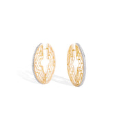 Infinite Statement Mini Hoop Earrings