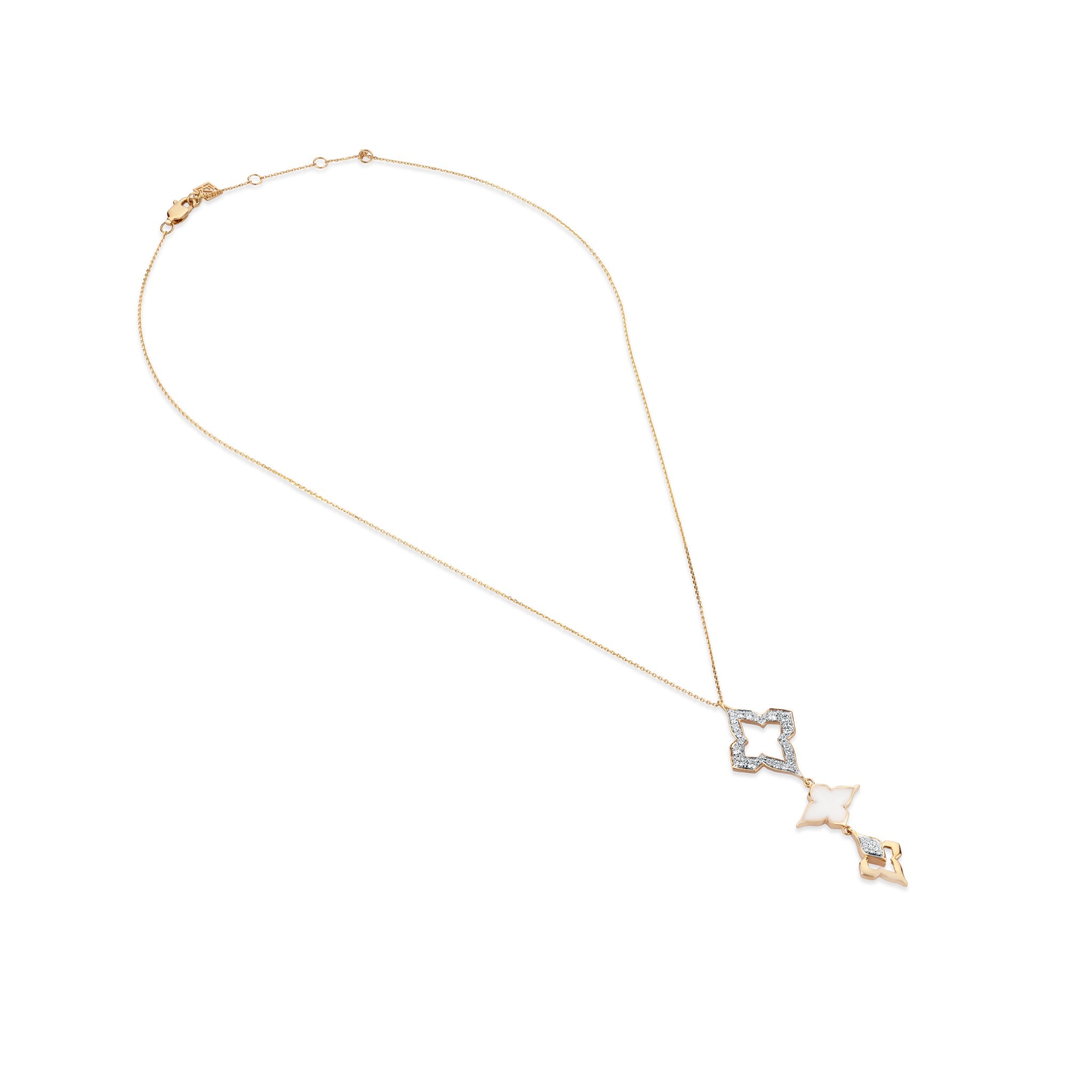 White Ceramic Classic Necklace