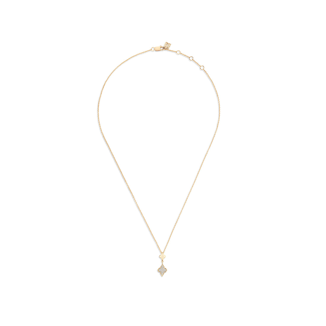 Diamond Drop Aayat Necklace