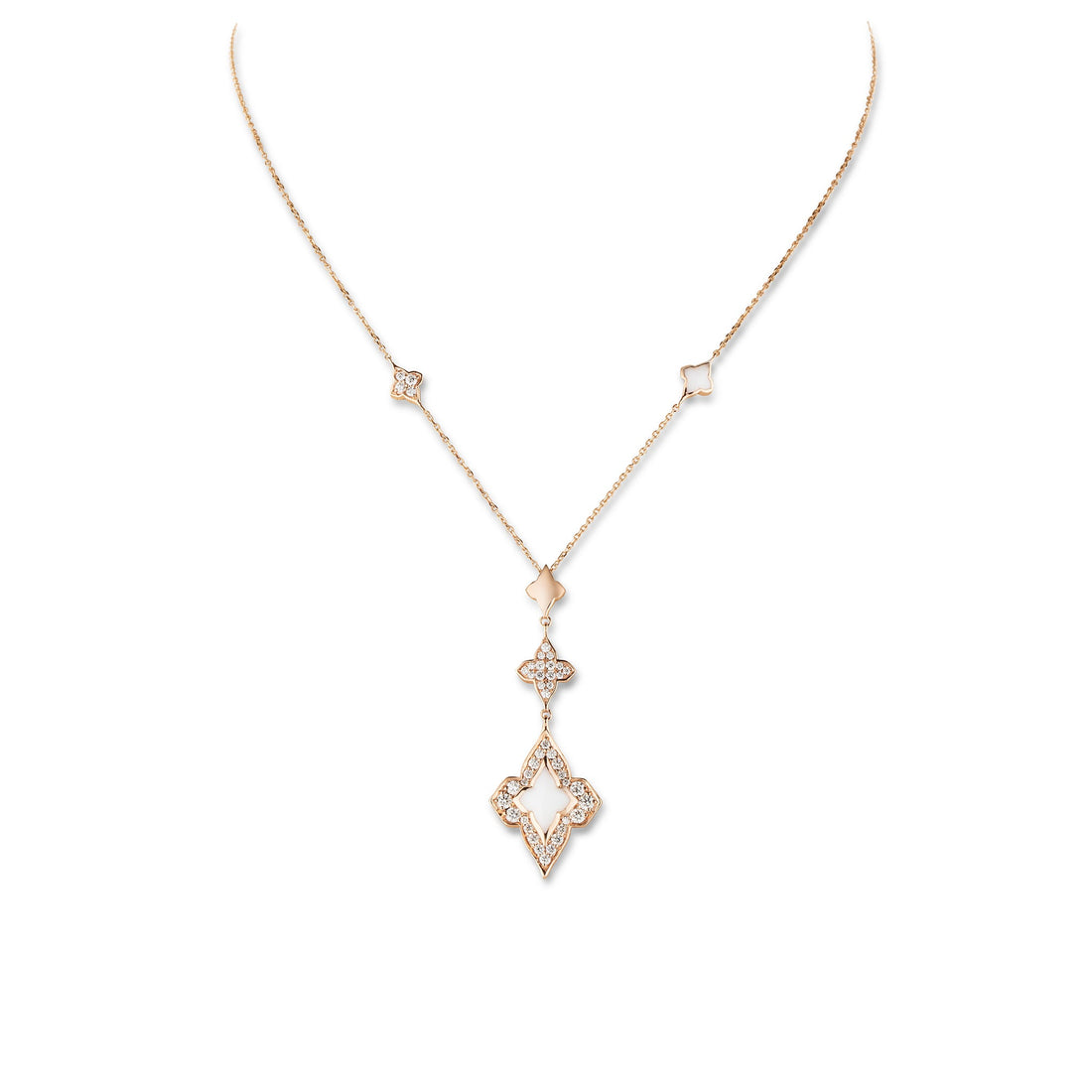 Chic White Ceramic Necklace