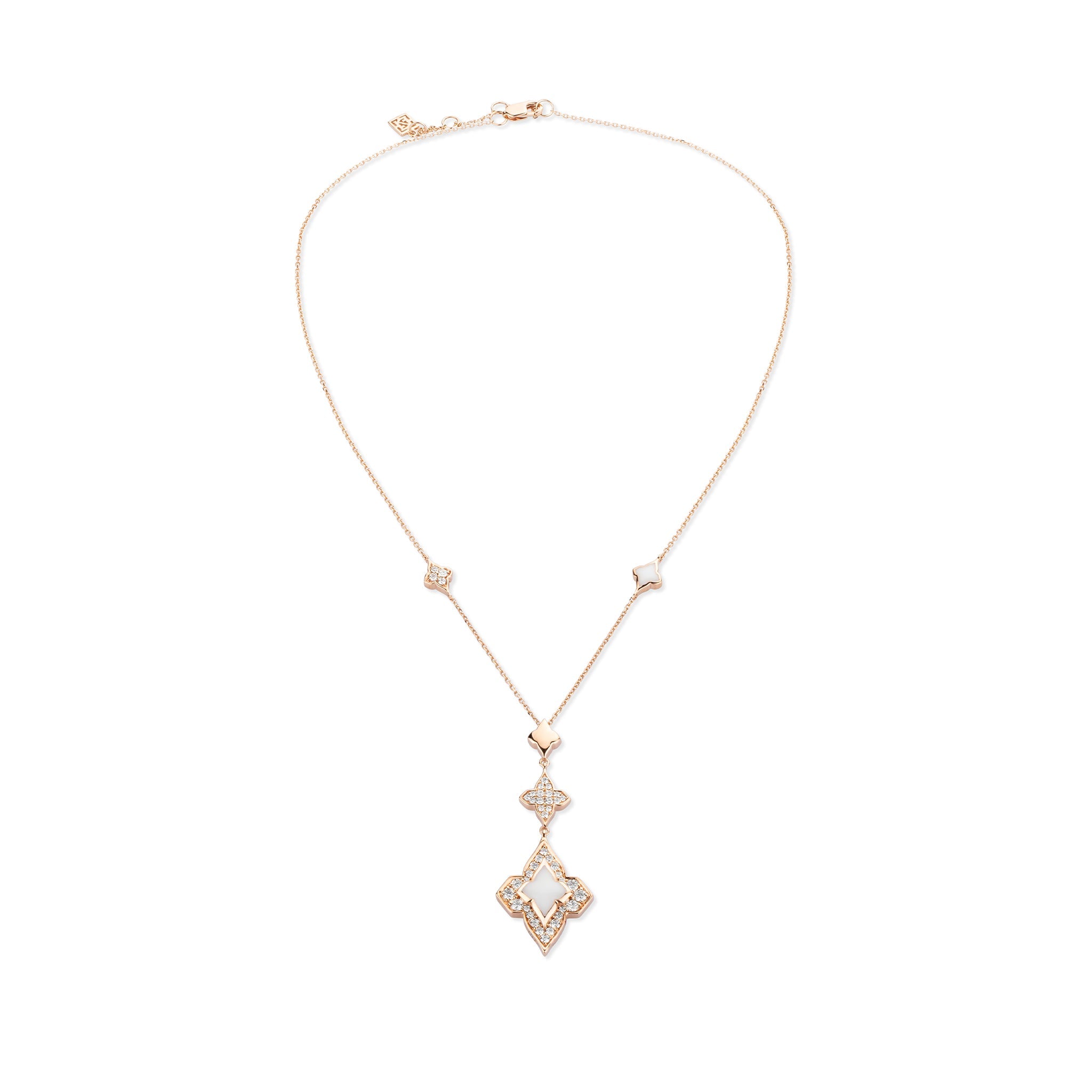 Chic White Ceramic Necklace