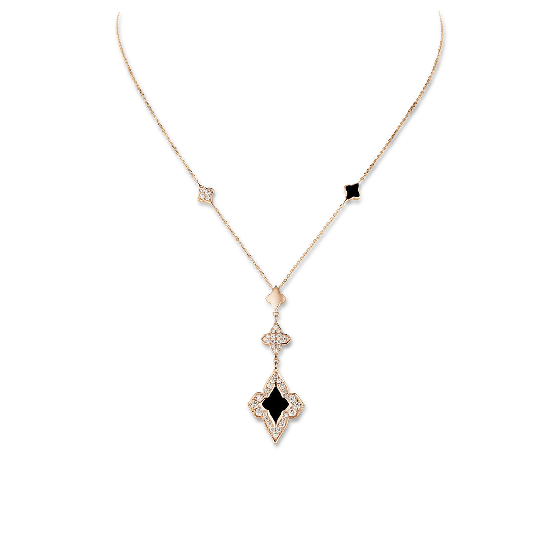 Chic Black Ceramic Necklace