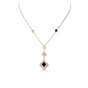 Chic Black Ceramic Necklace