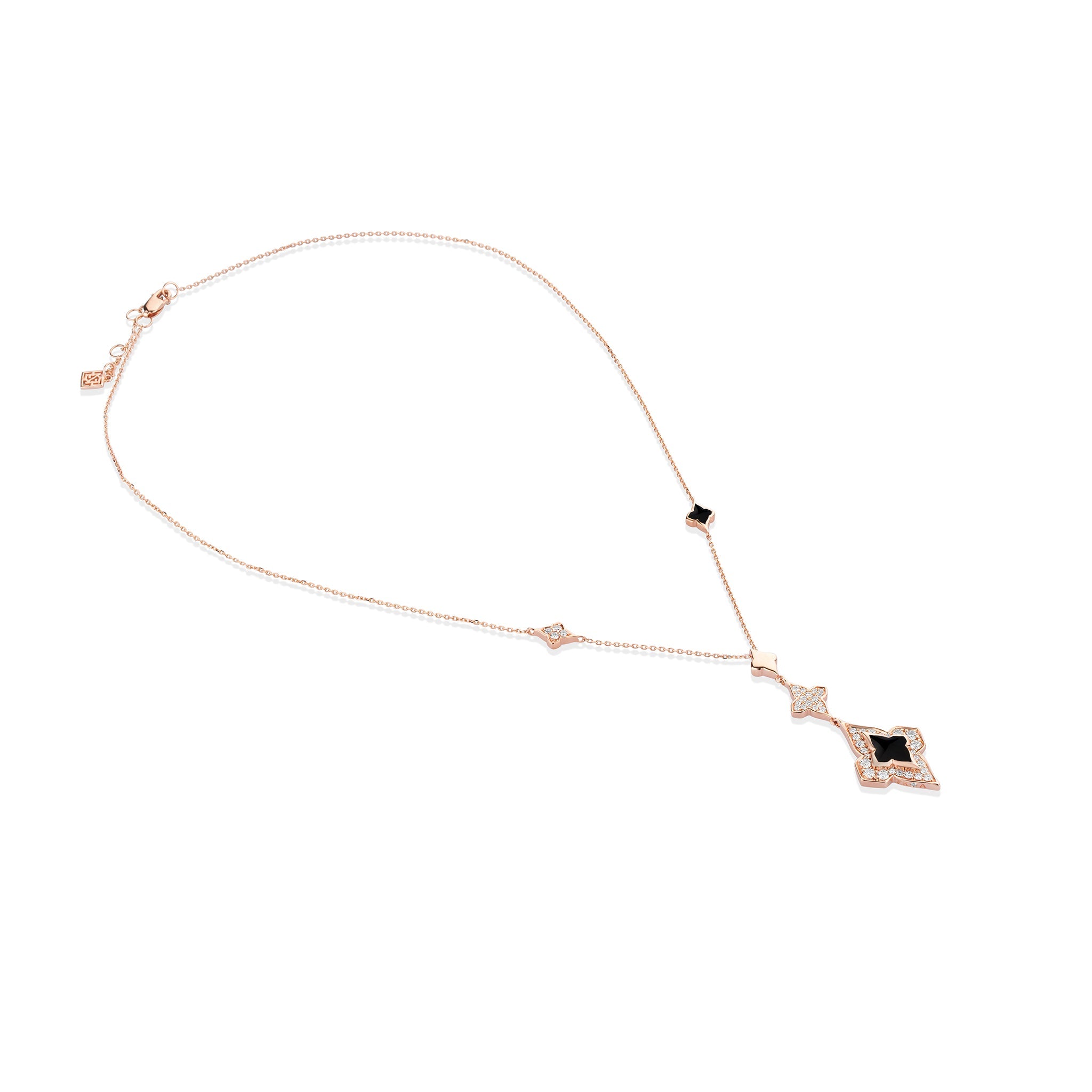 Chic Black Ceramic Necklace