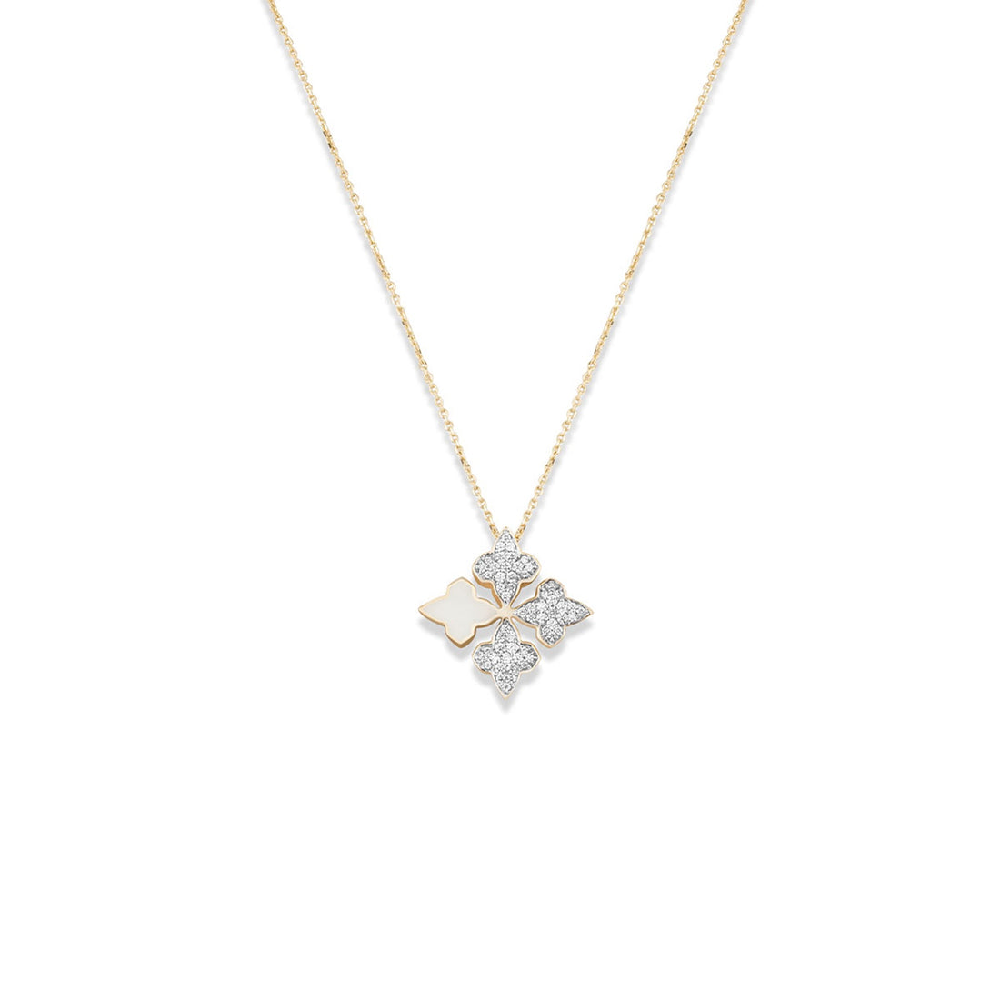 White Stardust Diamond Pendant