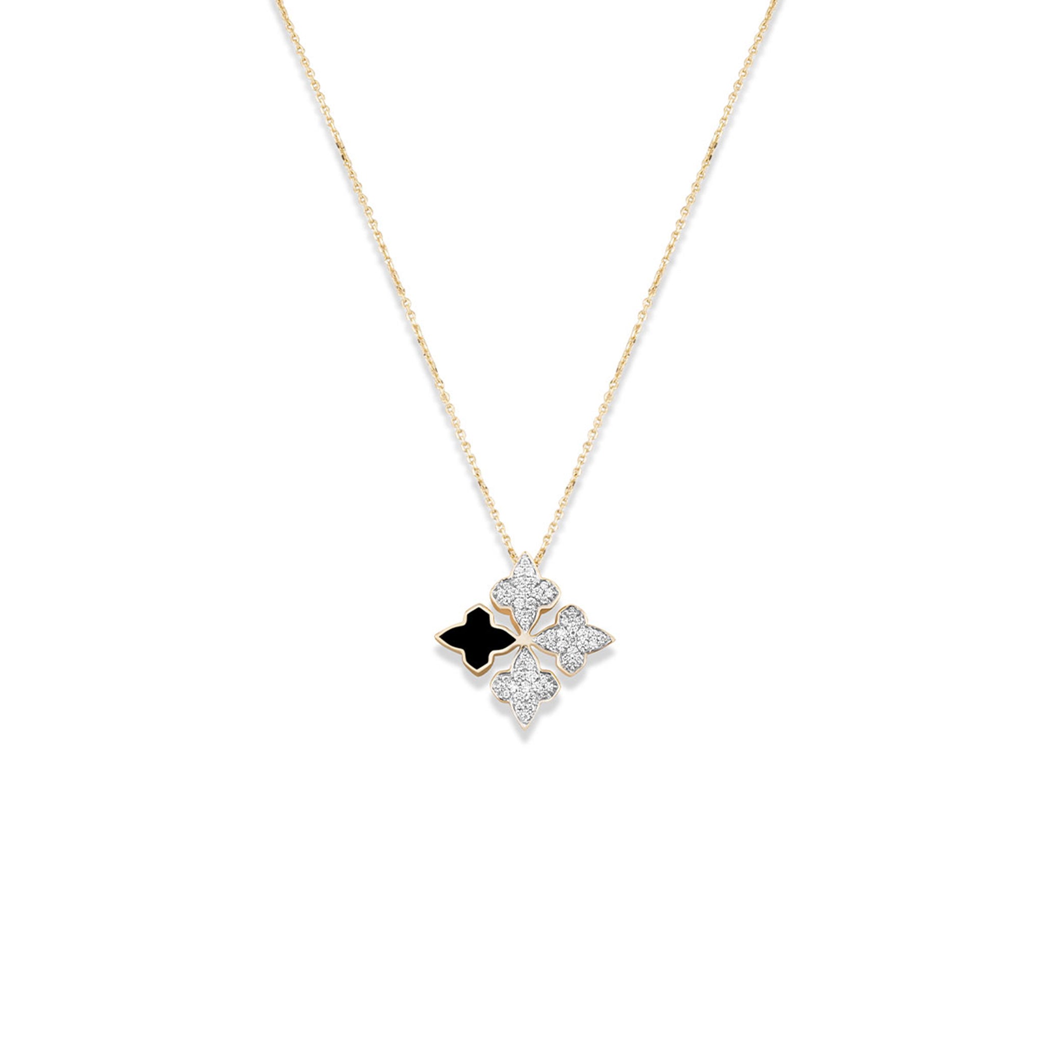 Black Stardust Diamond Pendant