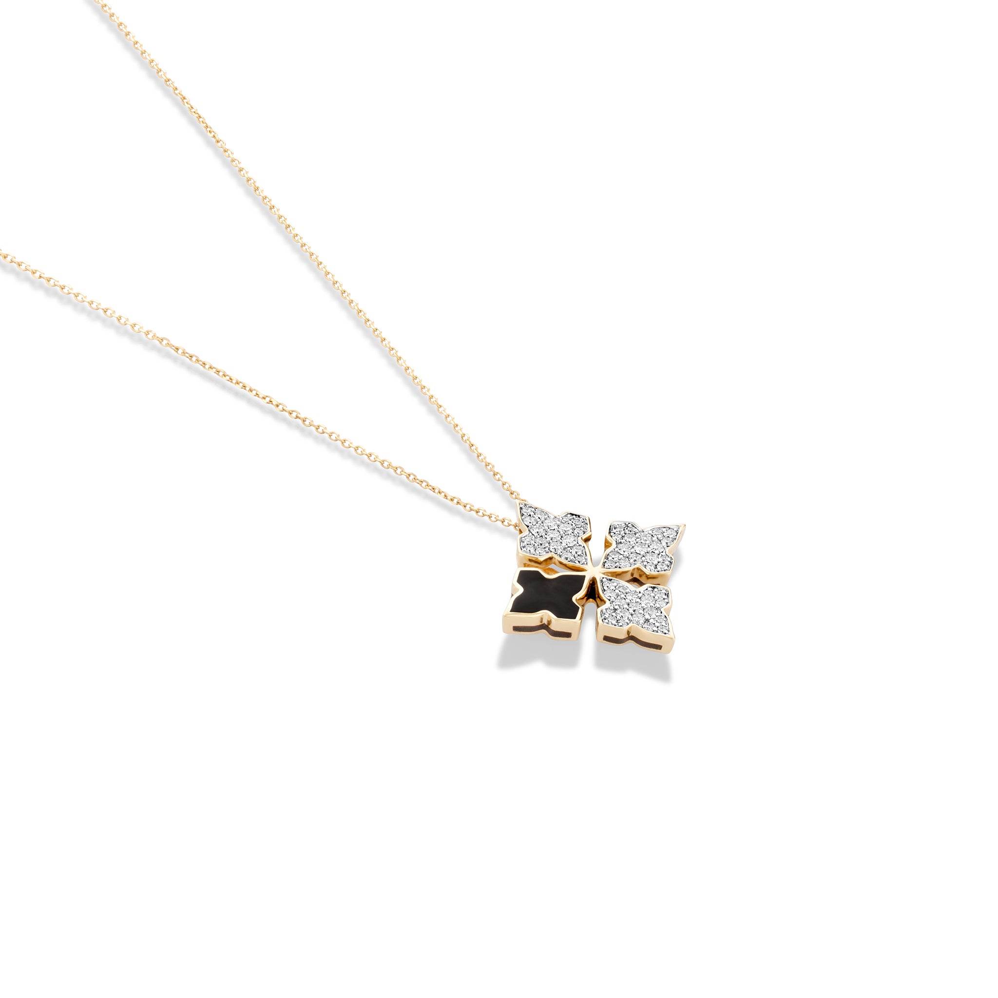 Black Stardust Diamond Pendant
