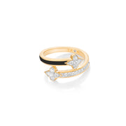 Black Ceramic Luxe Ring