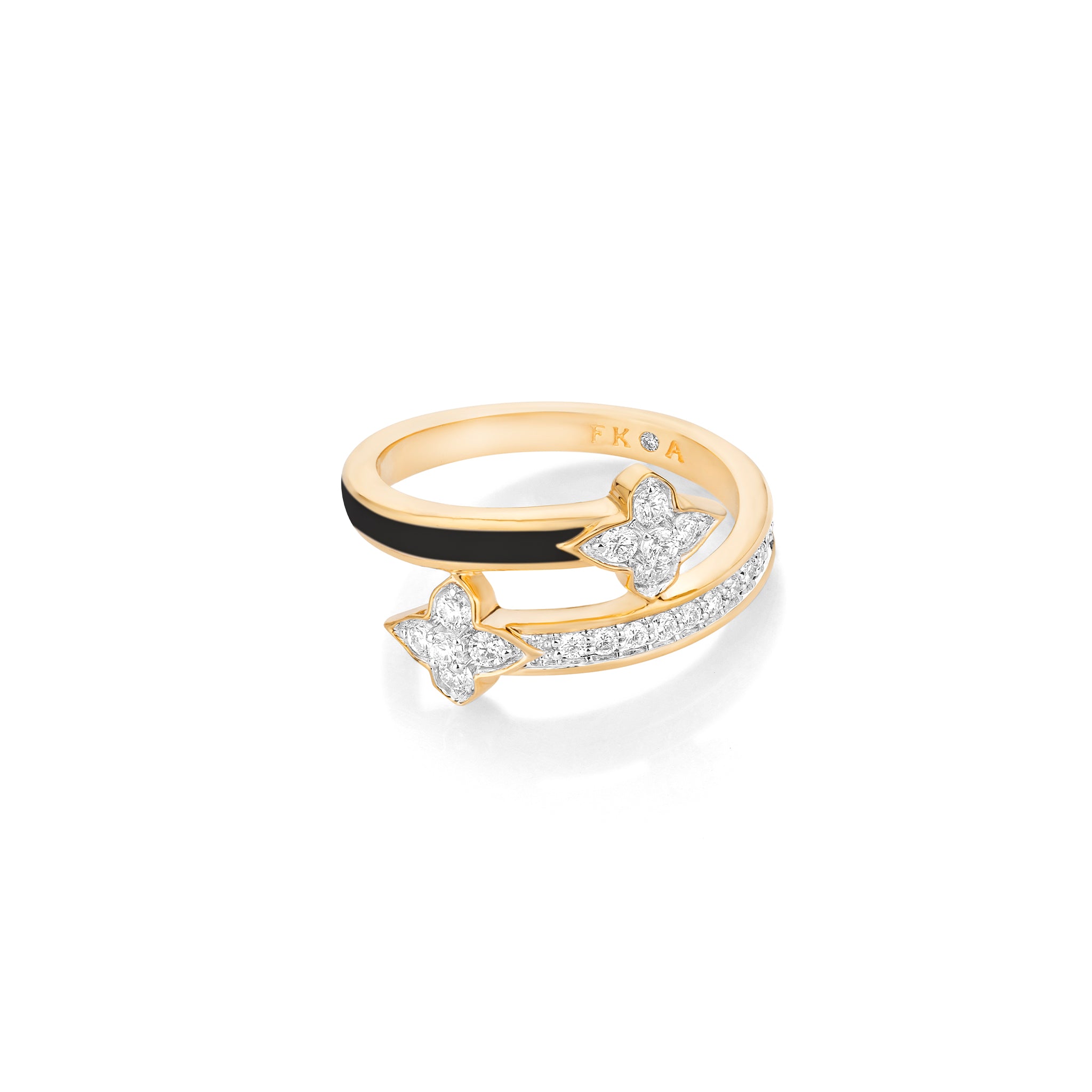 Black Ceramic Luxe Ring