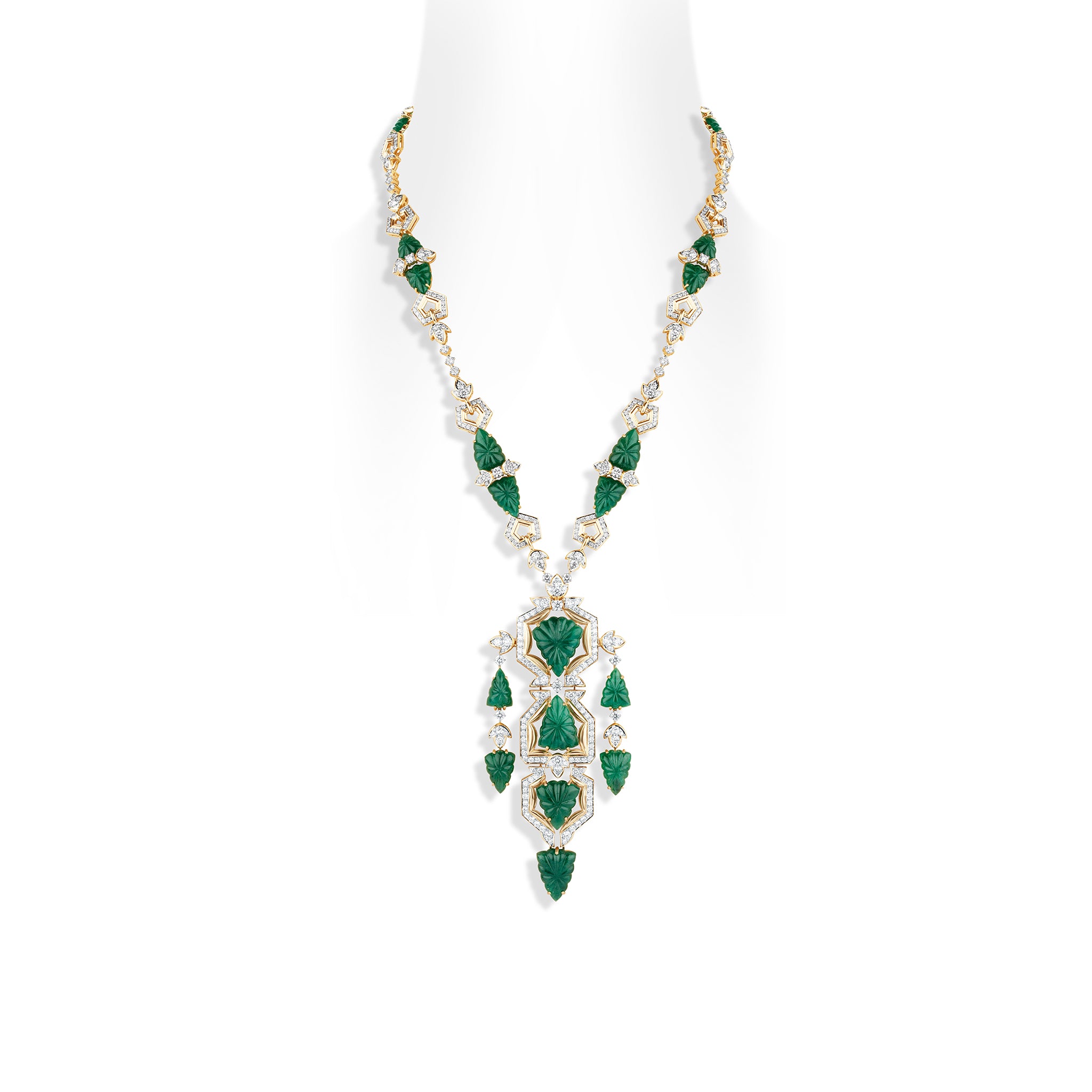 Emerald Canopy Necklace