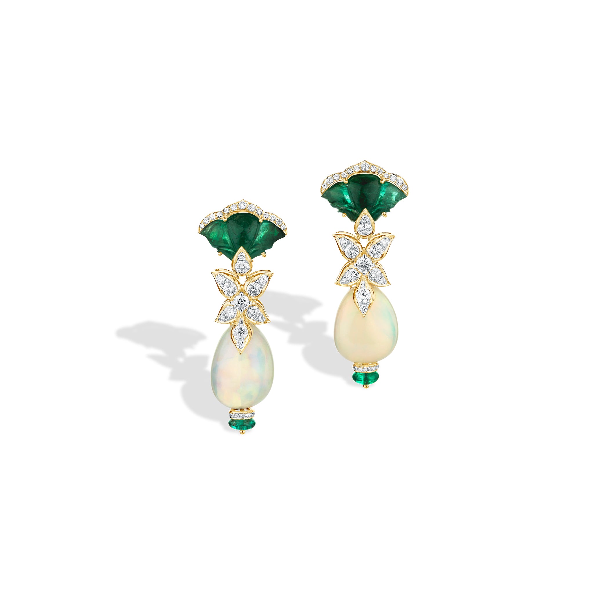 Whispers of the Lotus Earrings