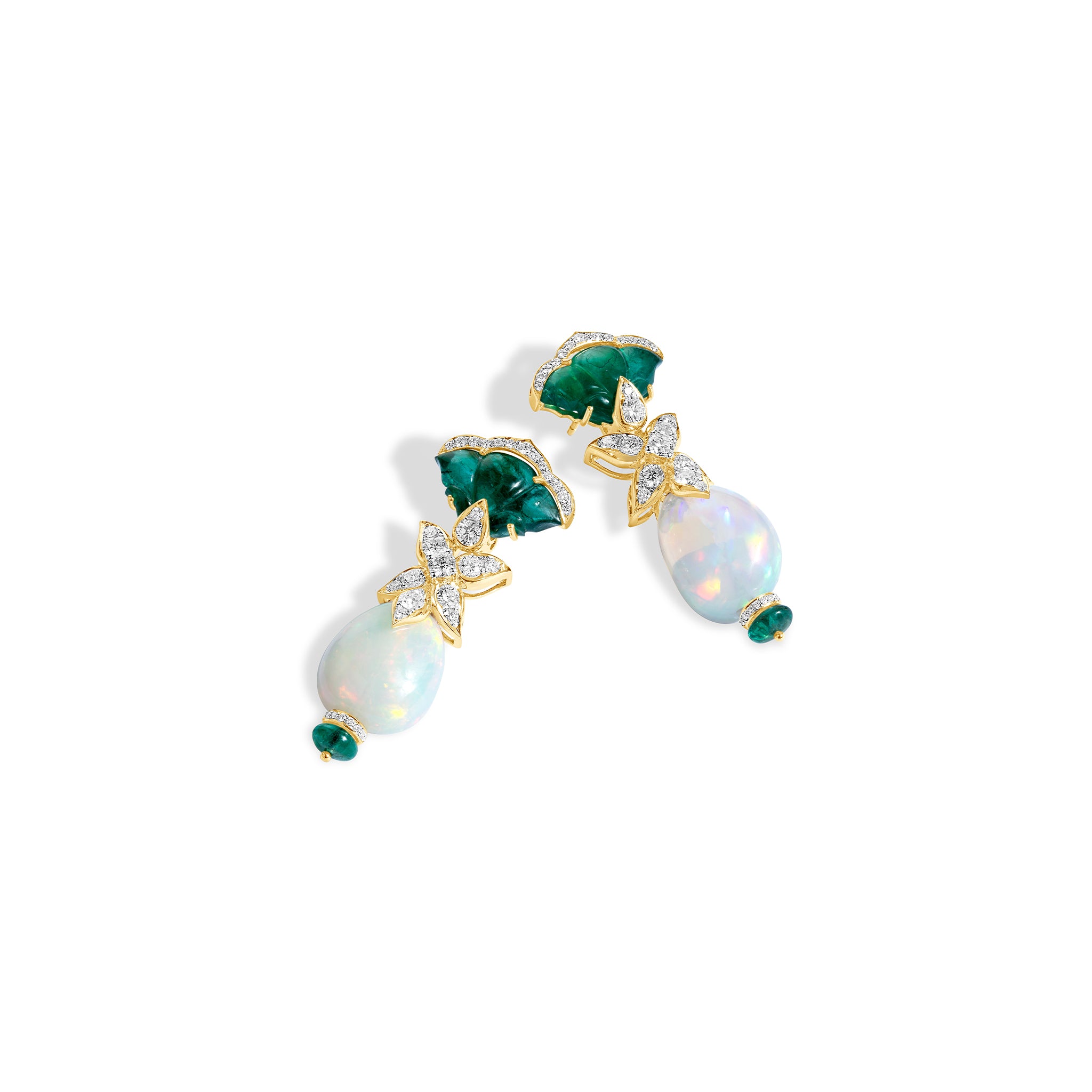 Whispers of the Lotus Earrings