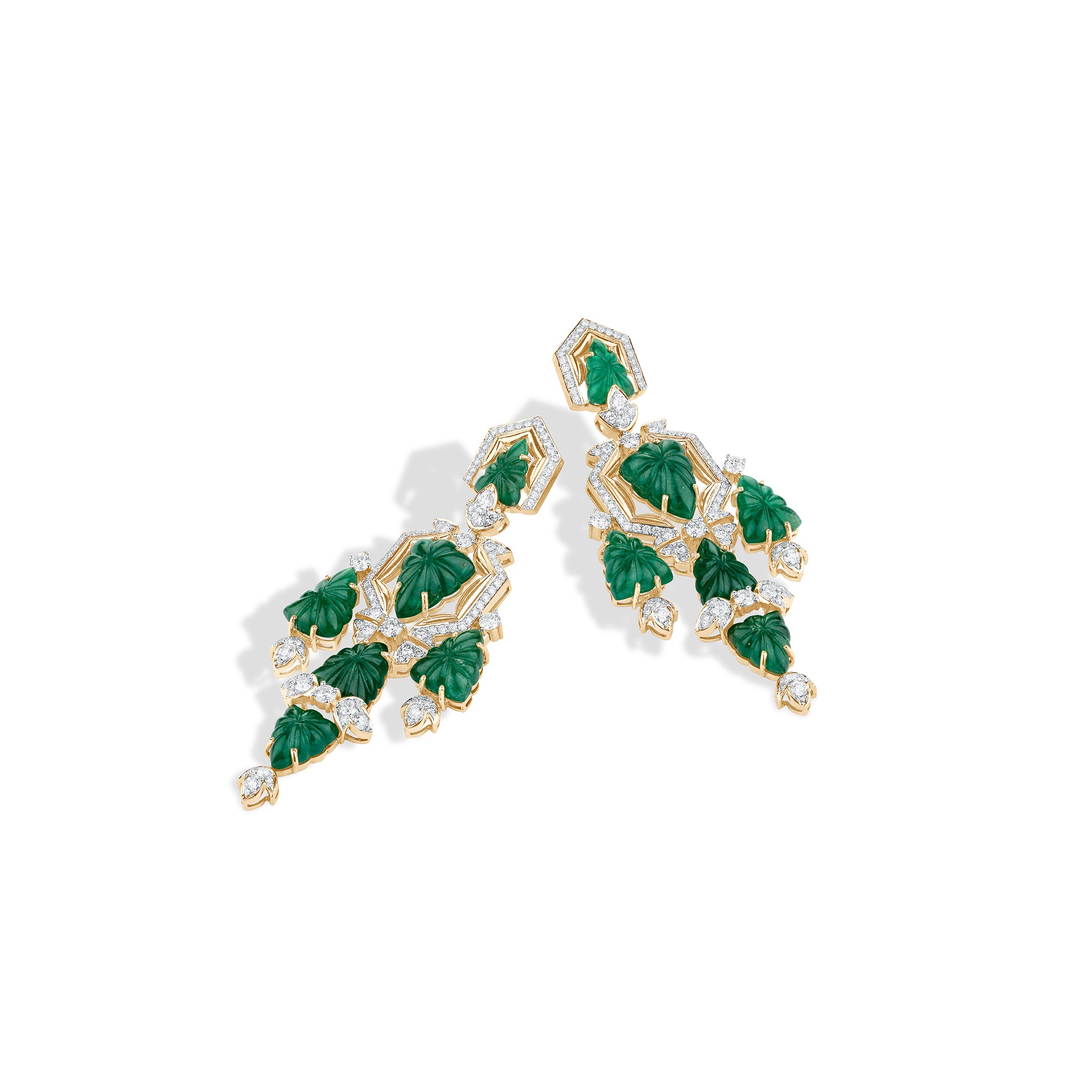 Emerald Canopy Earrings