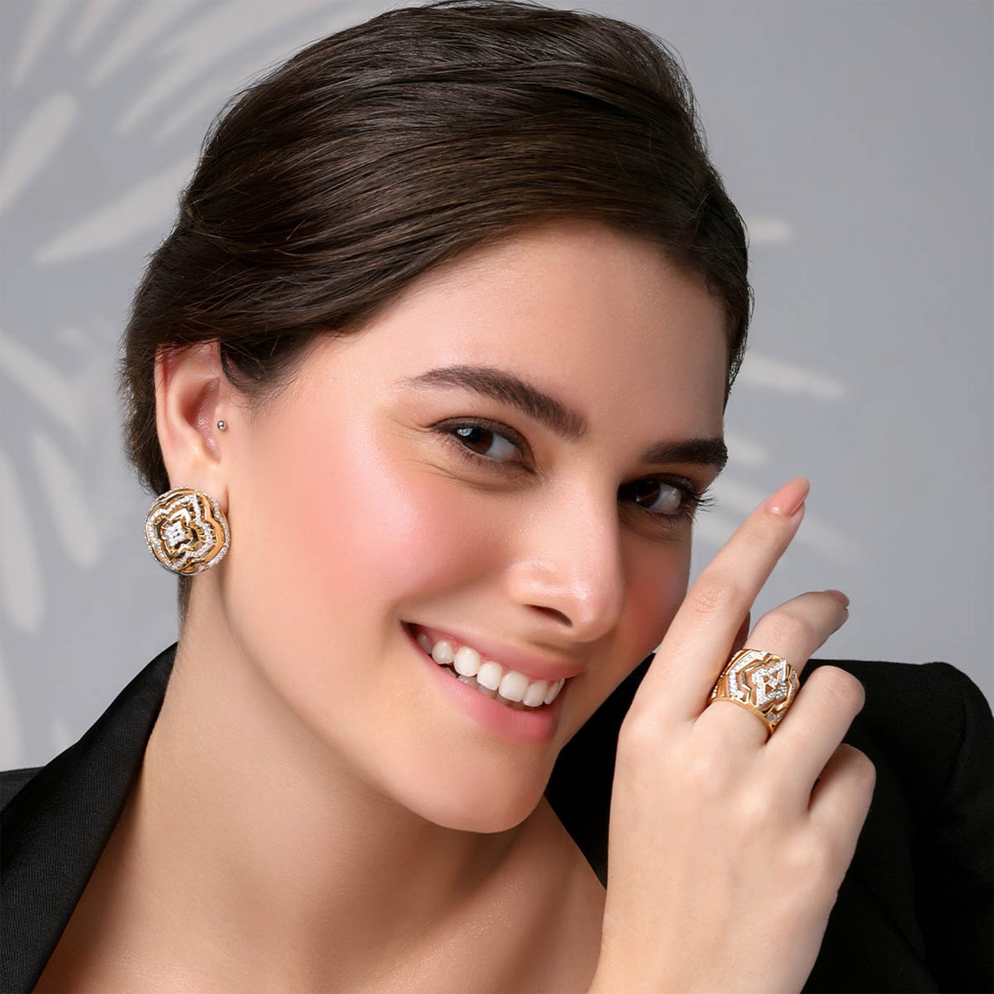 Infinite Statement Orb Earrings