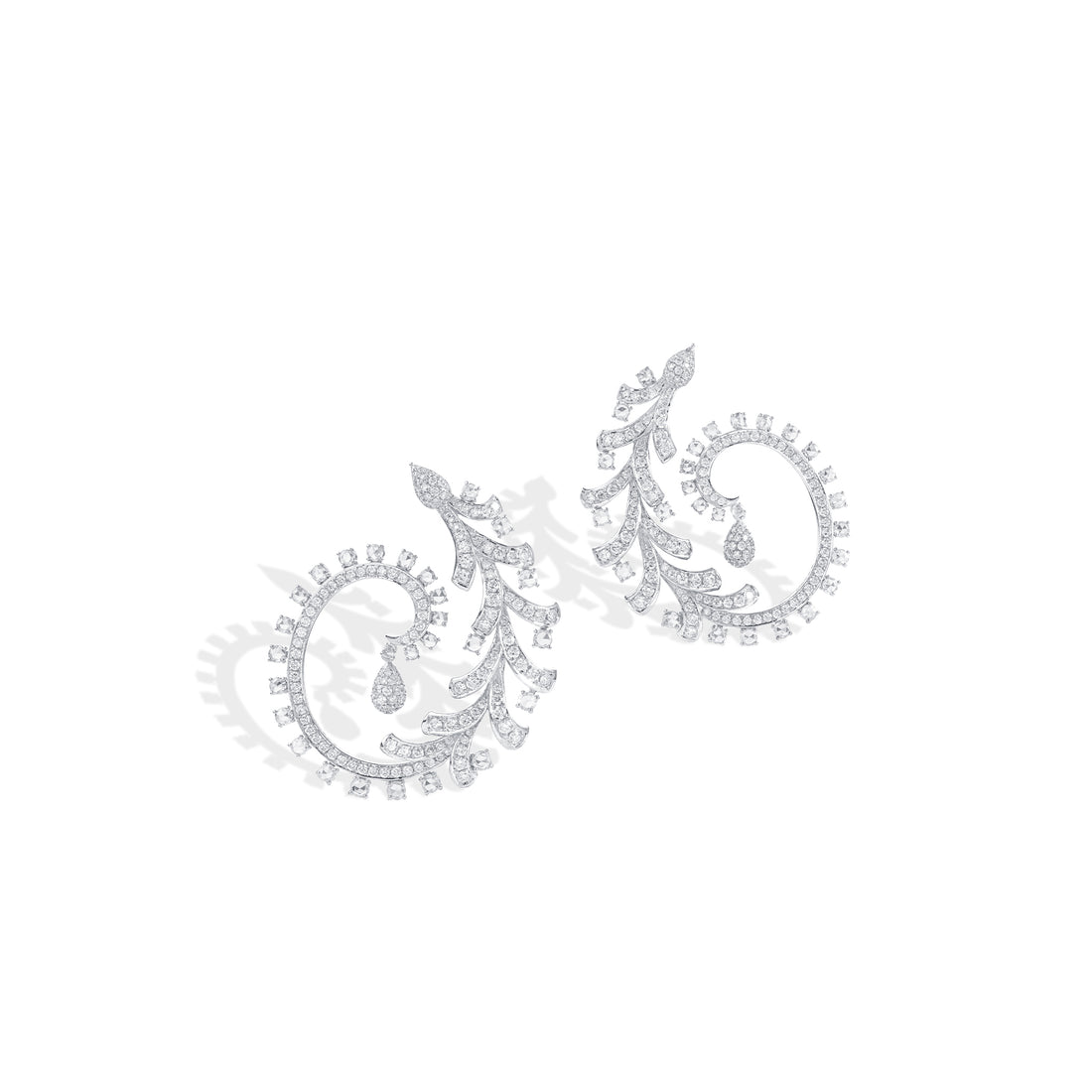 Moonlit Vine Earrings