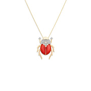 Scarab Sentinel Pendant