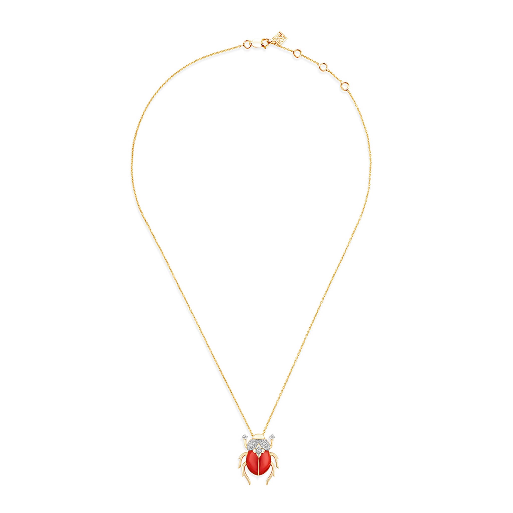 Scarab Sentinel Pendant