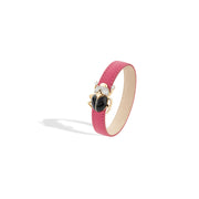 Scarab Obsidian Bracelet