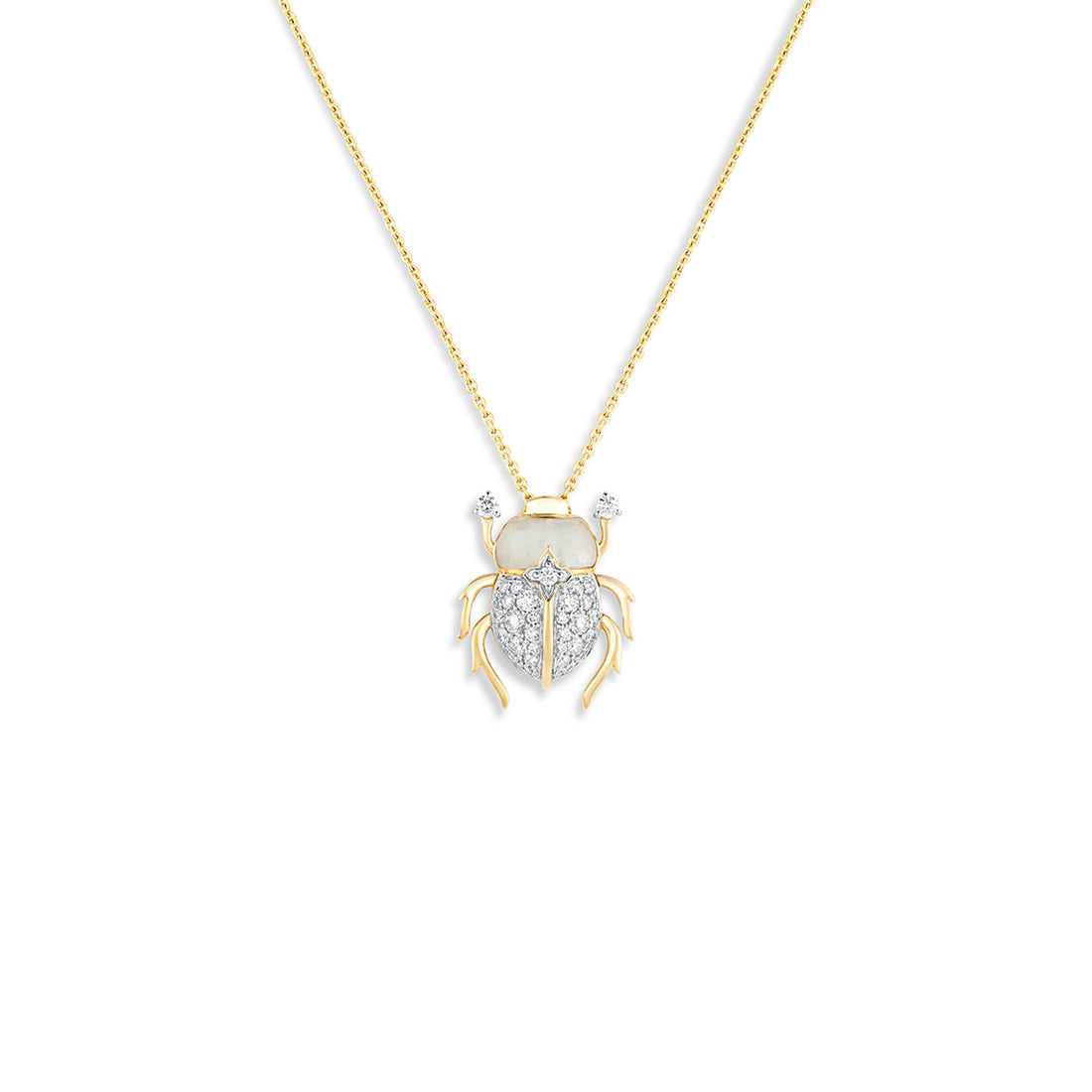 Scarab Luna Pendant