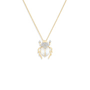 Scarab Moonveil Pendant